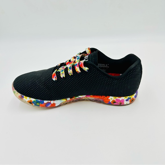 NoBull shoes Impact Daisy Trainers workout shoes black Women Size 5.5 - Picture 4 of 10